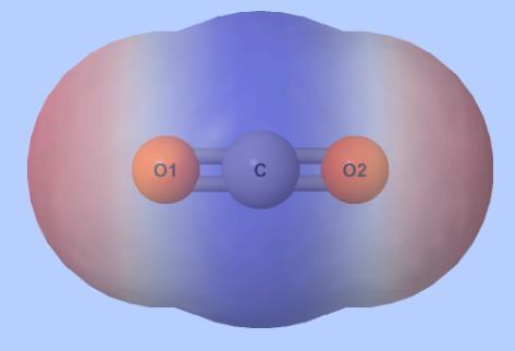 electron charge density in different parts of a molecule If a molecule is