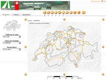 Egeo.ch WebGIS applications architecture Specific webservices: - swissnames -