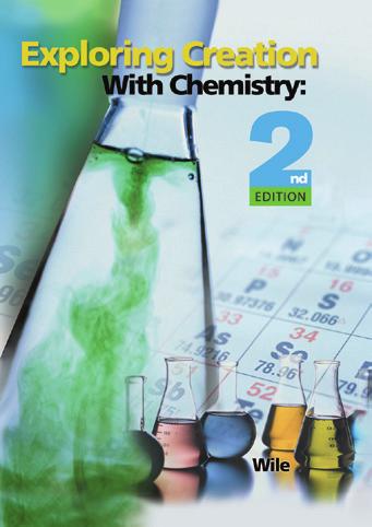 Exploring Creation with Chemistry, 2nd Edition GRADE LEVEL: 10th TEXT SUMMARY: This text introduces the student to chemistry learning about the matter that makes up God s creation and how it changes.