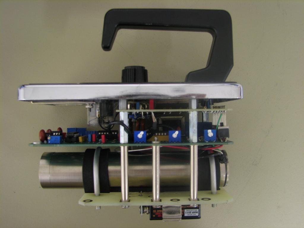 This instrument is calibrated to Cesium-137 in the bottom configuration. Front Window Figure 5. Front view of a Bicron Micro Rem Low-Energy.