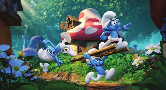 The rest of the Smurfs are defined by what they do (Table Eater) or by a key element of their personality like Brainy or Clumsy.