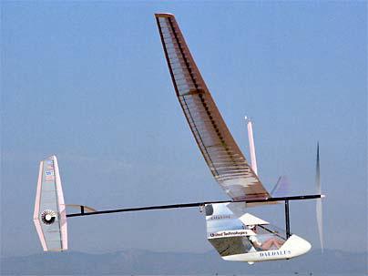 Daedalus Mass = 31 kg Length = 8.8m Wingspan = 34m Propeller blades = 3.4m Courtesy of NASA. Image is in the public domain.
