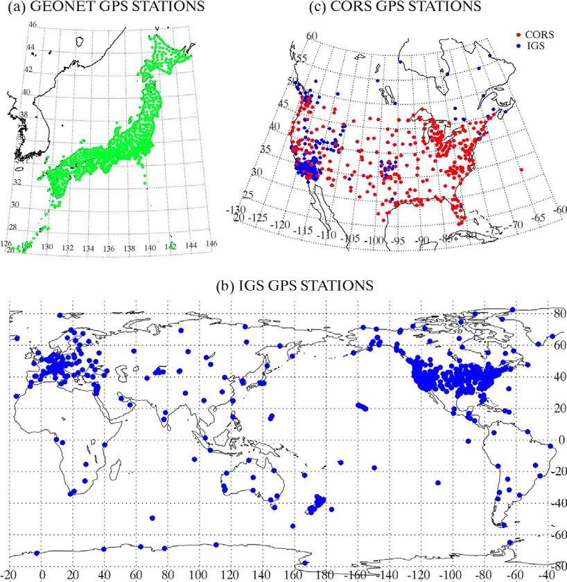 GPS Networks in the World 1