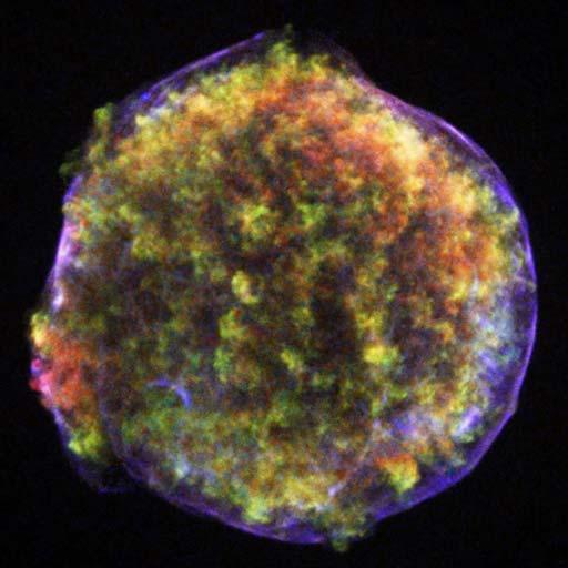 Tycho s s Supernova Similar to SN 1006 in a lot of ways Young, observed by Tycho Brahe in 1572,