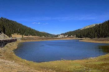 Page 6 of 6 Ecosystems at high altitudes, such as this lake in the Rocky Mountains of Colorado, receive more exposure to ultraviolet radiation than ecosystems at low altitudes.