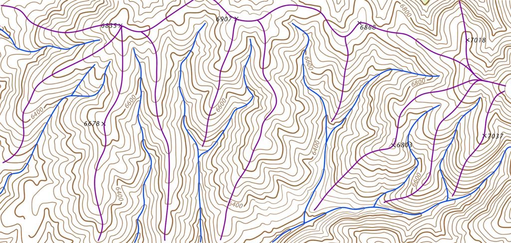 Geomorphology 11. Alpine Glacial Landforms Small scale maps have a smaller representative fraction than large scale maps. A of scale of 1:100,000 is a smaller scale than 1:24,000.