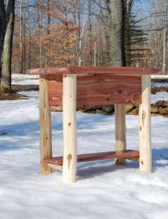As with all of our rustic designs, you will have a one of a kind piece