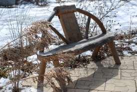 hand crafted into beautiful outdoor seating pieces.