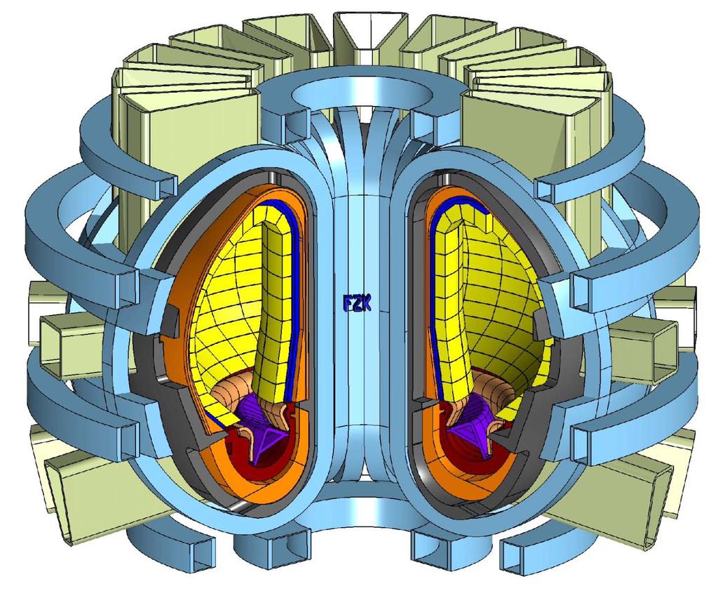 Fusion Reactor Thermonuclear Core Blanket (HCPB): - EUROFER as structural material - Solid Breeder Blanket Concept - Helium