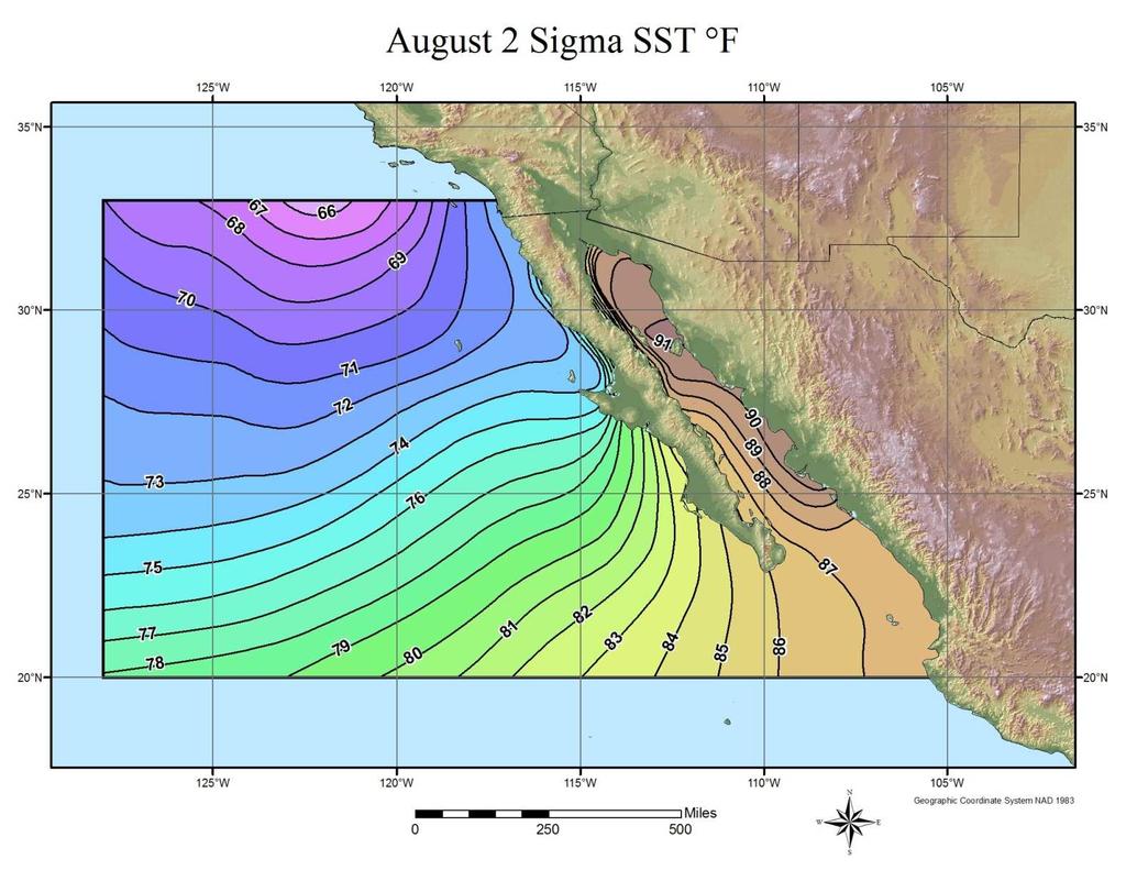 Updated 2 Sigma SST Map Method for Computing PMP Values Transpositioning The largest storms over a region are identified The transposition region contains storm that are