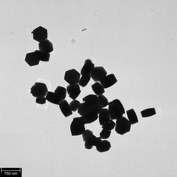 5.6 Up-conversion particles: size, structure and luminescence Up-conversion particles were characterized by: Electron microscopy (TEM), figures 5.21, 5.22.