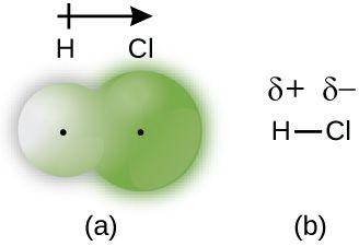electronegativity values for the two atoms