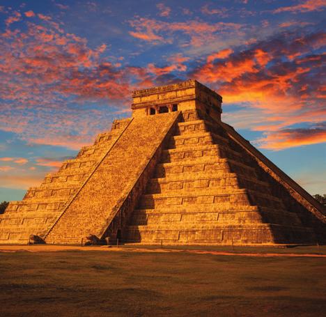 Both the Egyptians and Aztecs used giant stones to build these massive monuments, so both civilizations were clearly excellent builders.