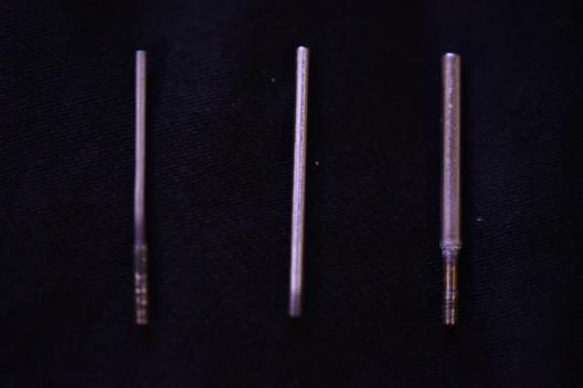 Figure 11 and Figure 12 shows pictures of the inner conductor used in the experiments for respectively three length (Figure 11) and three diameters (Figure 12). Figure 11.