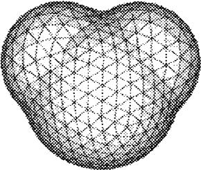 Apparent surface charge method (ASC): in practice 1- The cavity is defined by the union of interlocking van der Waals spheres.