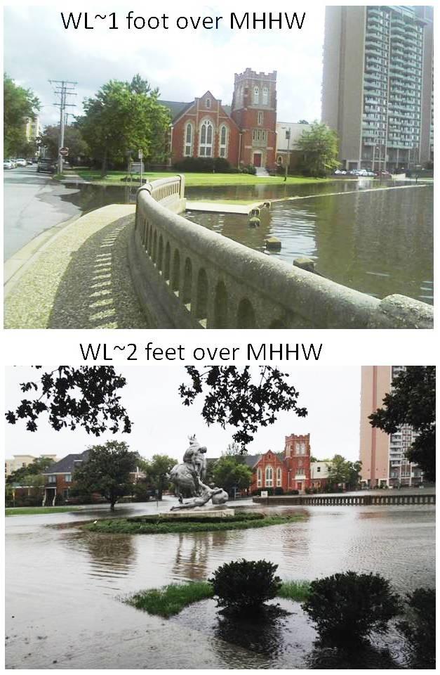 1990s Now ~20hr/yr ~250hr/yr moderate flooding: