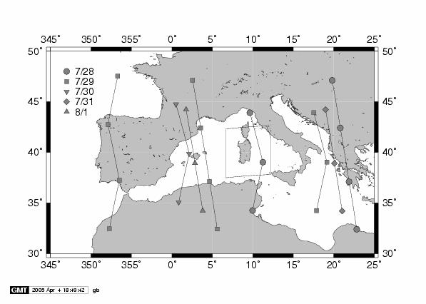 Comparison MIPAS IBEX Because of geographical and time dependence of the atmospheric composition