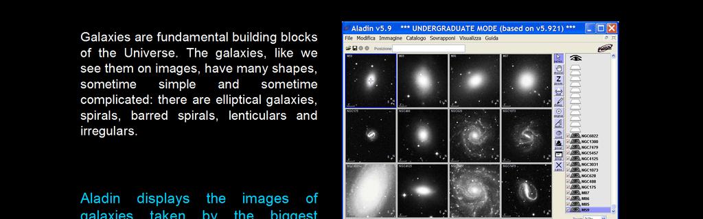 THE HUBBLE SEQUENCE G. Iafrate (a), M. Ramella (a) e V.