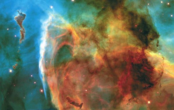 Earth System Evolution Astronomy Figure 2 The Keyhole Nebula. Imaged by the Hubble Space Telescope.