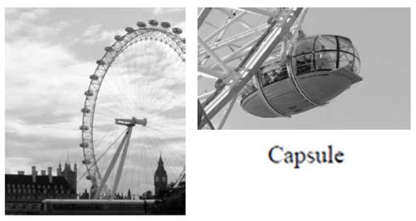 SIMPLE HARMONIC MOTION (2005;2) No Brain Too Small PHYSICS The London Eye is a giant rotating wheel that has 32 capsules attached at evenly spaced intervals to its outer rim.