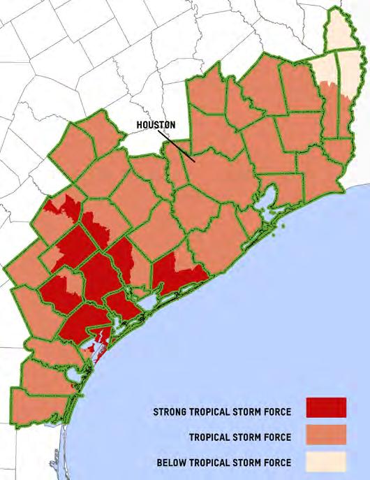 harvey wind speeds in texas Wind from Hurricane Harvey and Social Vulnerability Wind speeds during Hurricane Harvey intersection of wind speeds and social vulnerability The areas affected by high