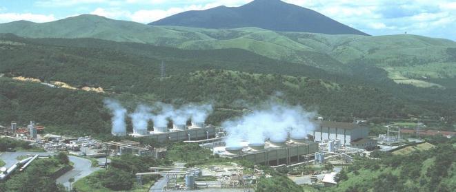 Procurement of Survey Equipment Photo: Geothermal Power plant in Japan. The Ministry has procured breakthrough deep penetrating survey equipment to do a government-led exploration.