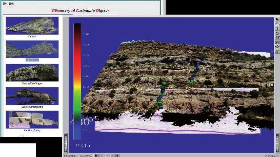 sedimentology 3D advanced visualization 3D