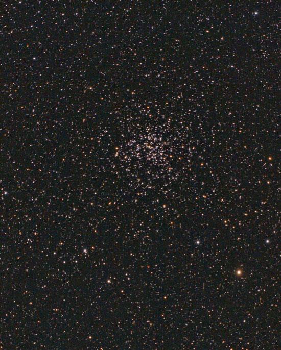 The Messier Objects 53 M37 (NGC 2099) Auriga Open cluster 05 h 52.3 m, +32 33 December 29 400 500 5,000 light years 15 5.6 million years This has a diameter of about 20 light years.