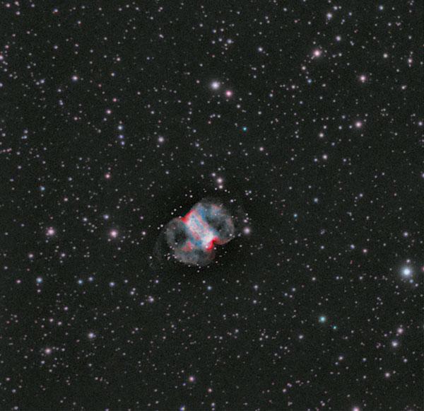98 2 The Messier Objects Fig. 2.76 Photo of M76; 9 4 min luminance, red, green, blue exposures with QSI540wsg