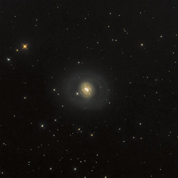 100 2 The Messier Objects Fig. 2.77 Photo of M77; 3 15 min luminance, red, green, blue exposures with QSI540wsg camera, Astro-Tech 10 f/8 Ritchey-Chrétien telescope on Celestron CGE Pro mount.