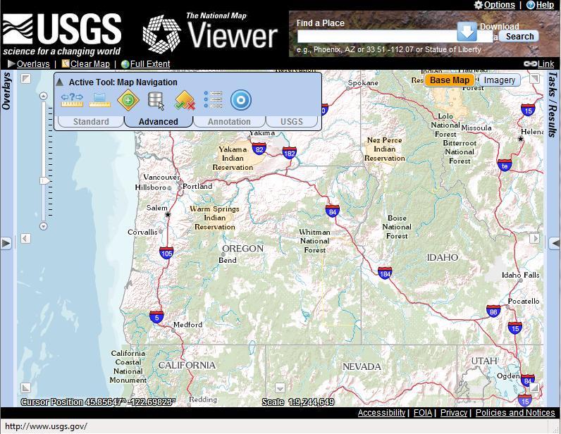 edu/ The USGS National Map Viewer