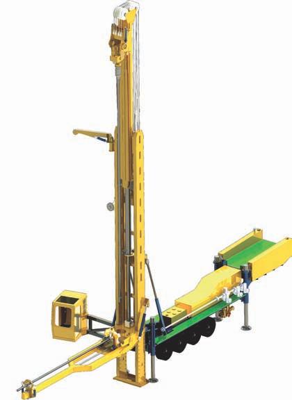 Our daughter company PRAKLA Bohrtechnik as well as BAUER-DEWET provide drilling rigs for drilling diameters of up to 1.000 mm.