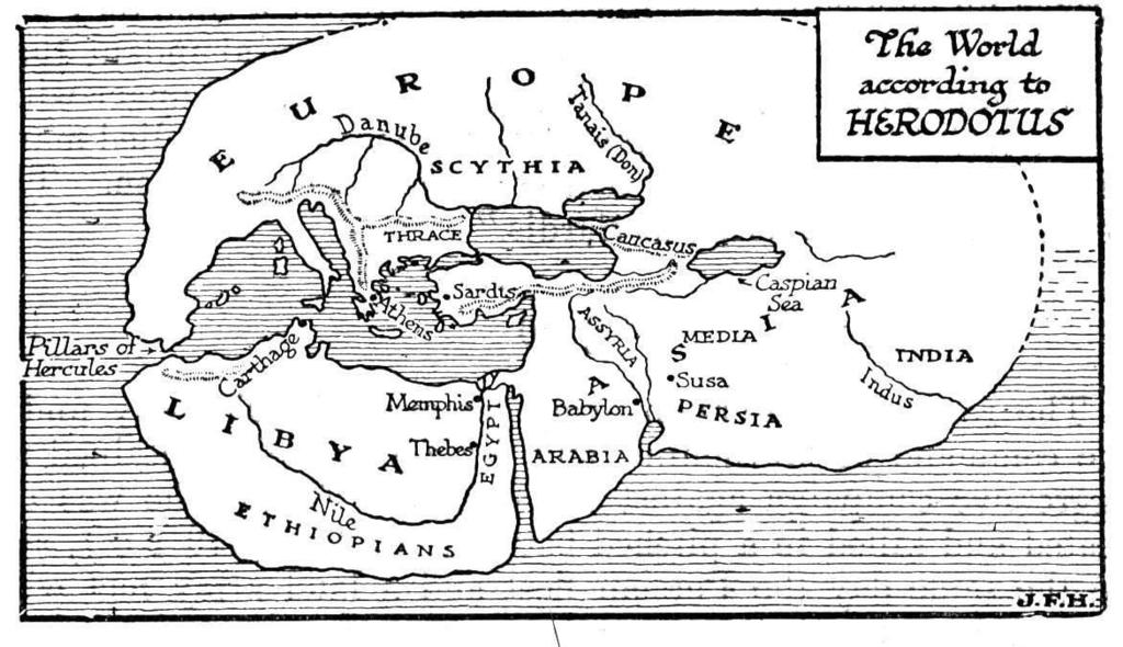 in 450 BC illustrating three