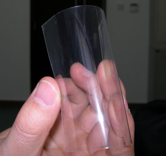 Scratch resistant transparent