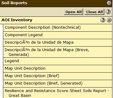 Using the Resilience and Resistance Score Sheet Soils Report 1. Go to http://websoilsurvey.nrcs.usda.gov/app/ and click on the Start WSS button. 2.
