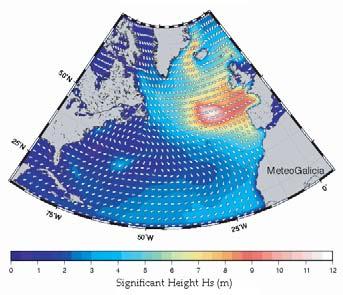 2. Modelling system One year validation of wave forecasting at Galician coast 409 The mixture of scales involved in wave forecasting at Atlantic Iberian margin ranges from basin scale to coastal