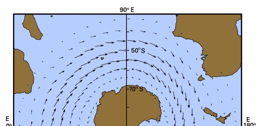 Antarctic oceanography 67 storms but not necessarily