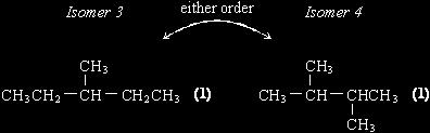(b) hemically similar / react in same way / same chemistry iffer by H 2 gradation in ph