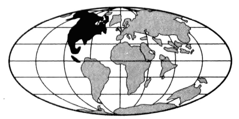 rotation C) present-day continents of South America and Africa are moving toward each other D) present-day continents of South America and Africa once fit together like puzzle parts 9.