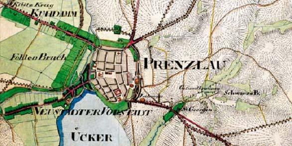 Prussian Ordnance Maps (Preussische Urmeßtischblätter) Key facts 1. Scale 1:25.000 2. Part of state surveillance programme guided by M.