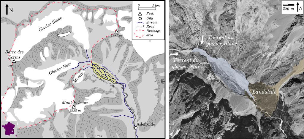 Flow pattern and sediment transport in a braided river: The torrent de St Pierre (French Alps) 497 2000).