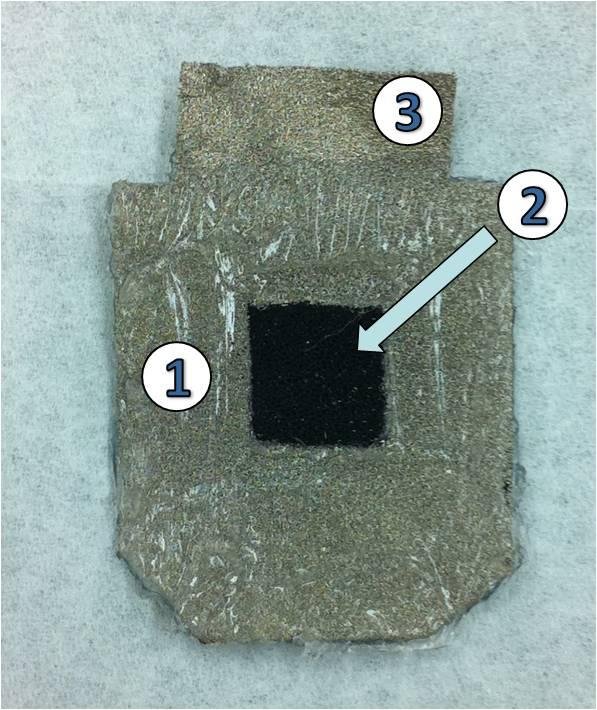 Figure S3. Typical Co-OEC/Ni Foam anode prepared as described in the text.