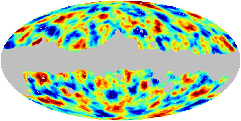 2 Lensing potential estimated from the SMICA full-mission CMB maps using the MV estimator.
