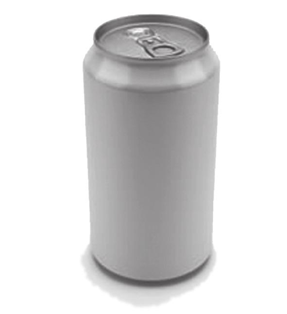 18 14. In the UK, some soft drinks are sold in cans. 75% of all these cans are made of aluminium. In 2008, 5 billion aluminium cans were sold.