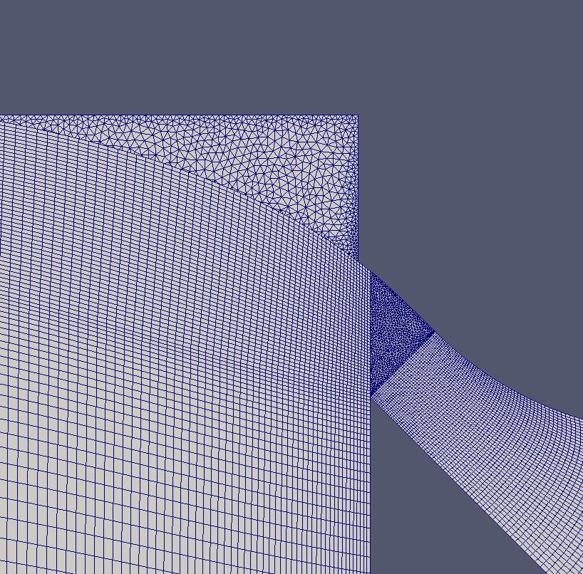 Computational Grid Pointwise Mesh Generation Combination of Structured and Unstructured Finite Volumes Mesh Smoothing Steger-Sorensen Boundary Control Function Floating Boundary condition between