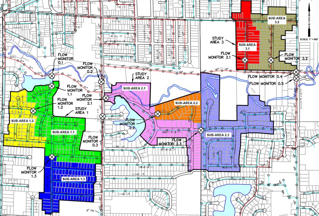 Sanitary Sewer Flow Monitoring Study City of Grandville 1. EXECUTIVE SUMMARY Moore & Bruggink, Inc.