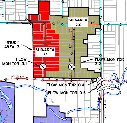 Flow Rate (cfs) Depth (inches) Rainfall Intensity (in/hr) Woodbine Avenue 12"