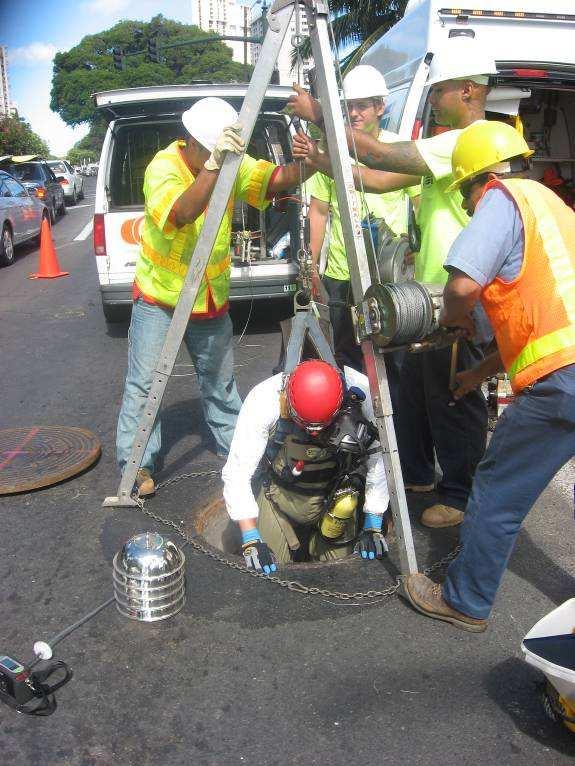 Sanitary Sewer Flow Monitoring and I/I Report 3 METHODS AND PROCEDURES 3.1 Confined Space Entry A confined space (Photo 3.