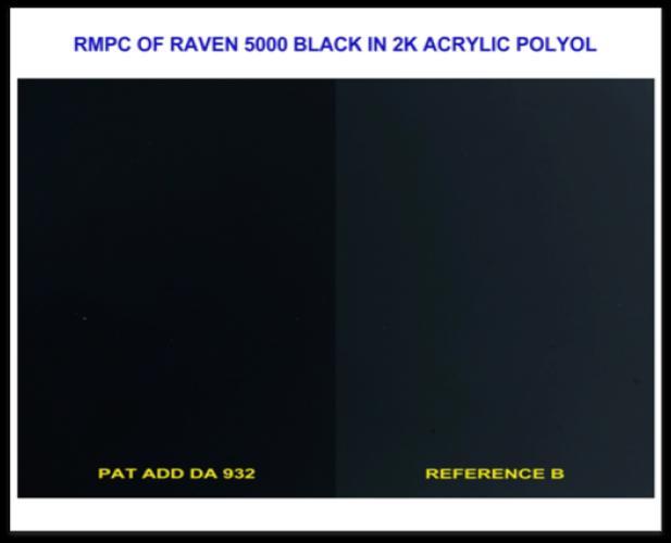 Carbon Black Jetness: Visual comparison New HMV based