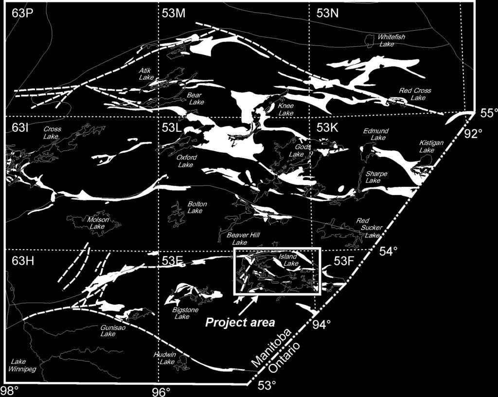GS-18 GEOLOGICAL INVESTIGATION IN THE ISLAND LAKE GREENSTONE BELT, NORTHWESTERN SUPERIOR PROVINCE, MANITOBA (PARTS OF NTS 53E/15 & 16) by S. Lin, H.D.M. Cameron, E.C. Syme and F. Corfu 1 Lin, S.